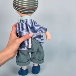 Doudou et Compagnie Poupée de chiffon- Les Canailles de Doudou - Tim - 36 cm><noscript><img width=