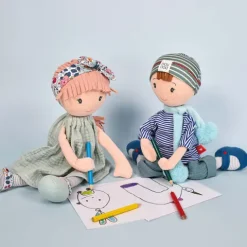 Doudou et Compagnie Poupée de chiffon- Les Canailles de Doudou - Tim - 36 cm><noscript><img width=