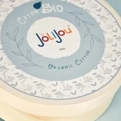 Doudou et Compagnie Poupée de chiffon en coton BIO - Flore- 30 cm><noscript><img width=