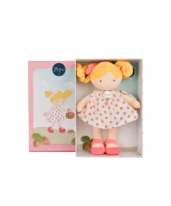 Doudou et Compagnie Poupee tissu PRETTY - Fraise - 28 cm><noscript><img width=