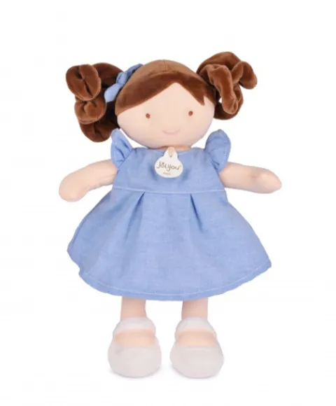 Doudou et Compagnie Poupee tissu PRETTY - Océane - 28 cm> Poupées De Chiffon