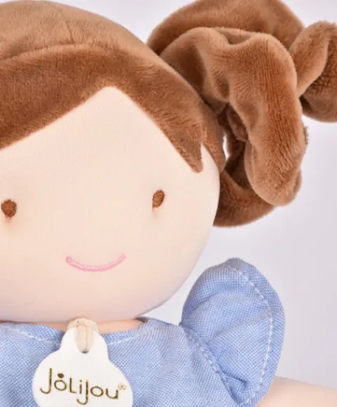 Doudou et Compagnie Poupee tissu PRETTY - Océane - 28 cm> Poupées De Chiffon