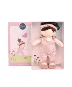 Doudou et Compagnie Poupee tissu PRETTY - Opaline - 28 cm><noscript><img width=