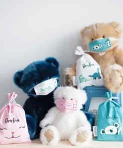 Doudou et Compagnie Sac à Doudou en coton Fun - Modèle aléatoire> Sac À Doudou