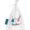 Doudou et Compagnie Sac à Doudou "Mon Doudou + fort que tout" 22 x 35 cm - Unicef> Sac À Doudou