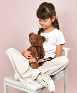 Doudou et Compagnie Sac bandouliere - Ours en peluche marron - 30 cm> Peluches|Les Ours En Peluche