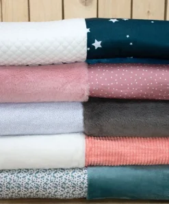 Doudou et Compagnie Tapis d'éveil Bébé - Bleu marine/ Blanc - 100 X 100 cm><noscript><img width=