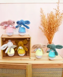 Doudou et Compagnie Veilleuse bebe musicale Culbuto verte - 16 cm><noscript><img width=