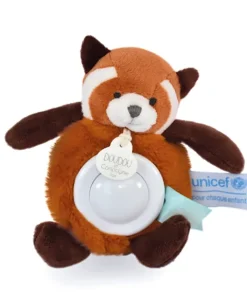 Doudou et Compagnie Veilleuse peluche panda roux - 15 cm - Unicef><noscript><img width=